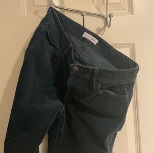 Loft Dark blue corduroy pants size 27